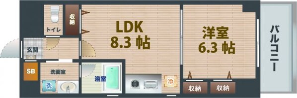 荻窪駅 徒歩5分 10階の物件間取画像